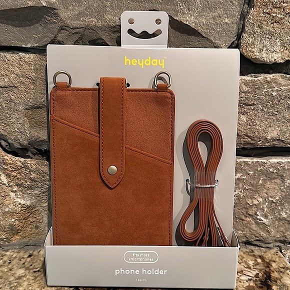 heyday Accessories Heyday Crossbody Phonecard Holder With